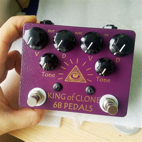 Used Very Good. . 68 pedals king of clone